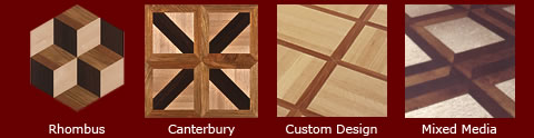 Rhombus, Custom Design and Mixed Media